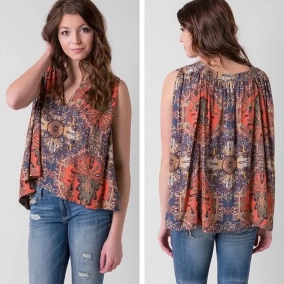 Free People Tops - FREE PEOPLE Darcy Tank Top in Magic Carpet